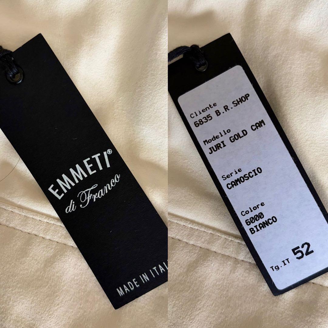 EMMETI JURI GOLD CAMOSCIO シングルライダース 52