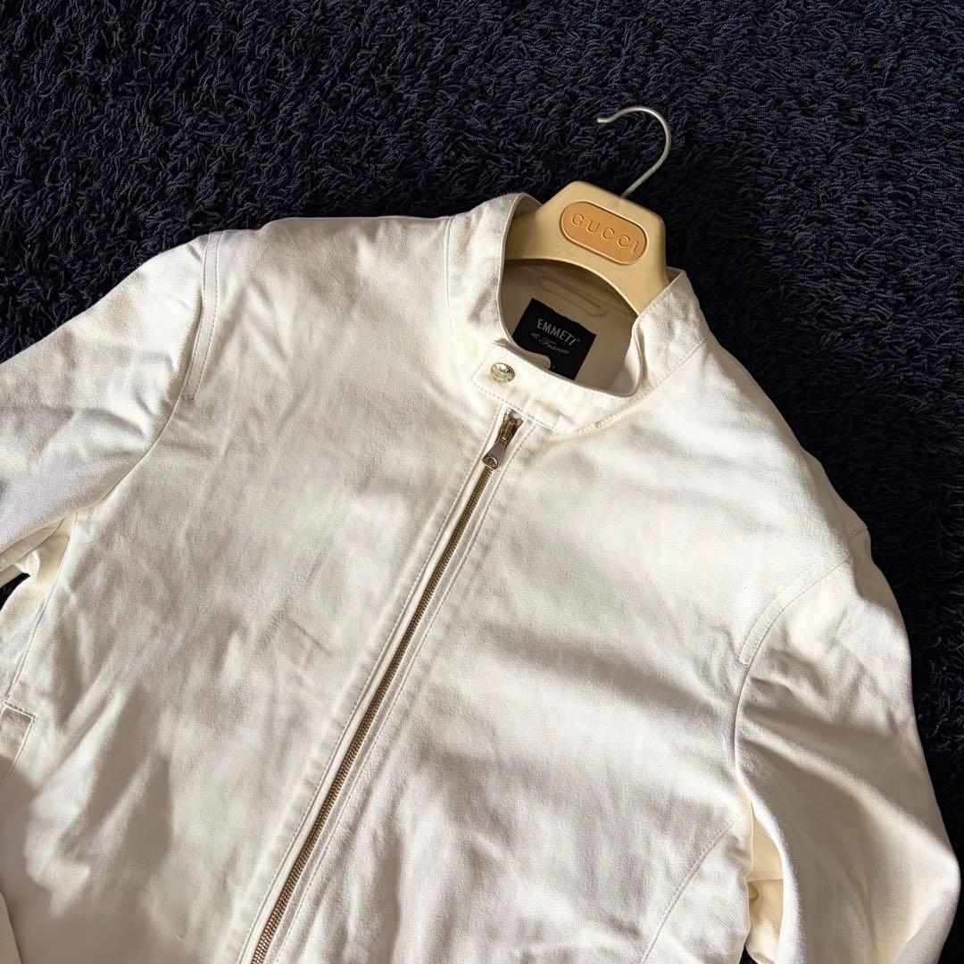 EMMETI JURI GOLD CAMOSCIO シングルライダース 52