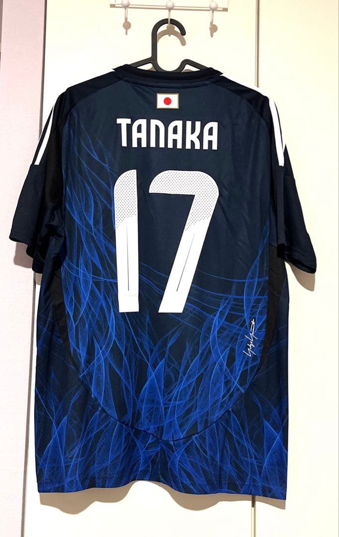 新品未使用タグ付き　サッカー日本代表　Y-3 ユニフォーム　田中碧　XL