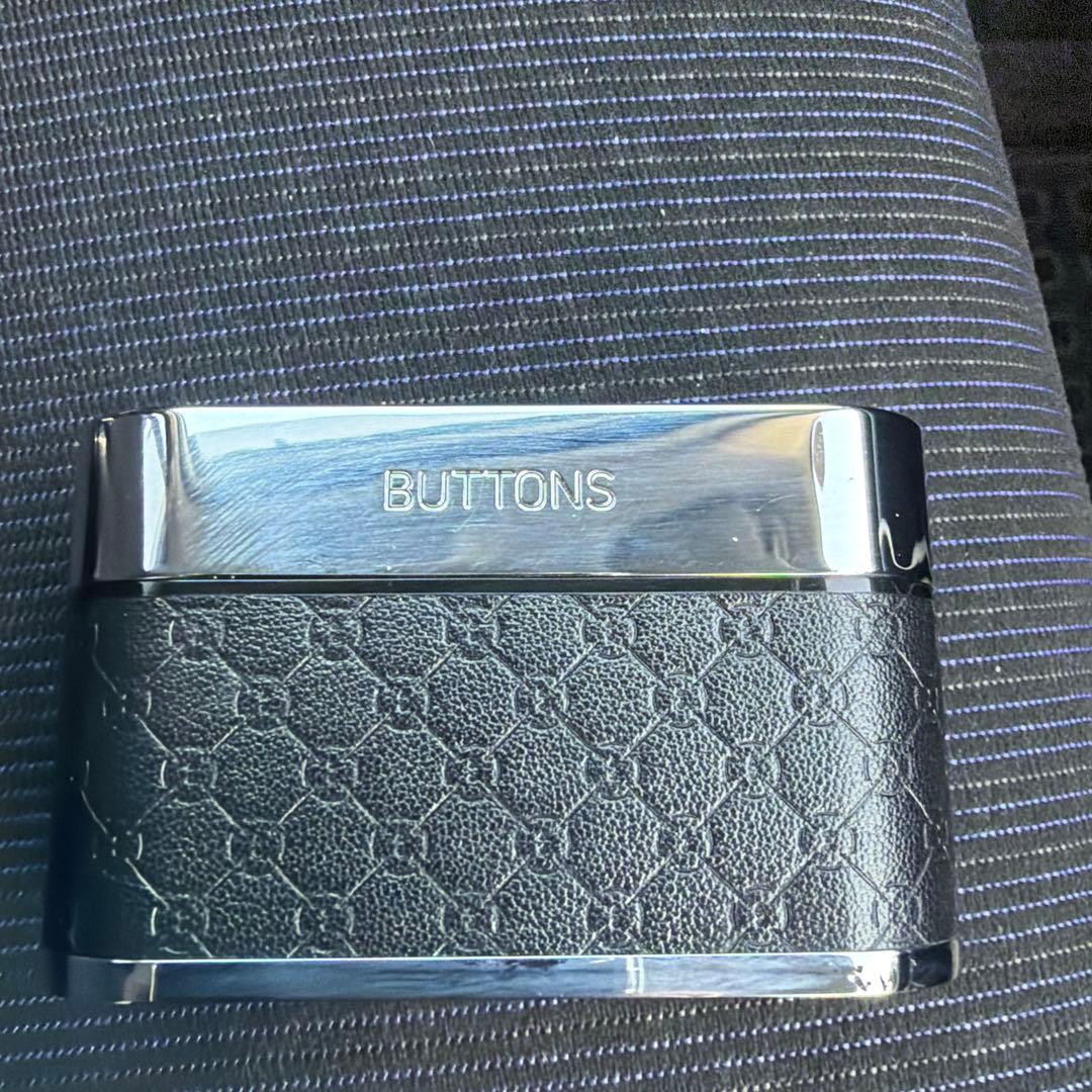 片耳紛失　BUTTONS CLIP ワイヤレスイヤホン ブラック