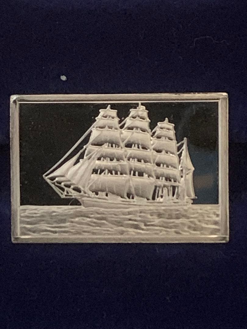 フランクリンミント　世界の偉大な船100選◆スターリングシルバー（.925銀）製