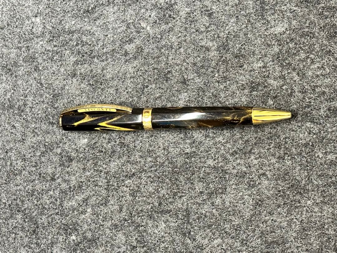 ビスコンティ　ボールペン　メディチ　ゴールデンブラック