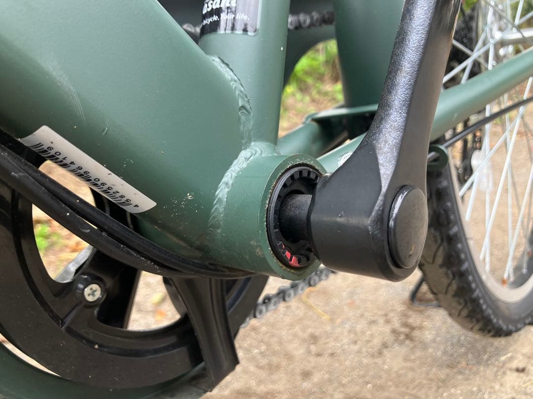 【引き取り限定】あさひ ボールドライン(マットオリーブ)BAA266HD-Ｏ