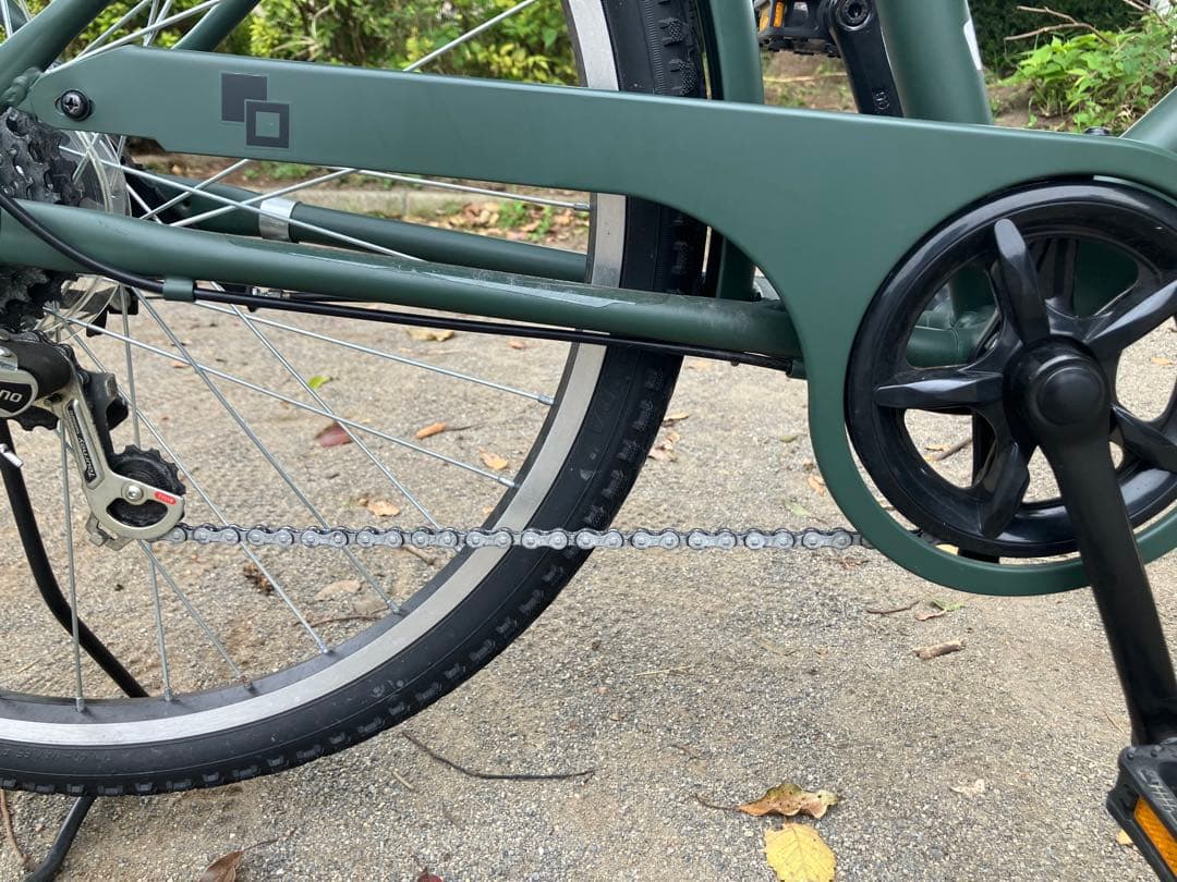 【引き取り限定】あさひ ボールドライン(マットオリーブ)BAA266HD-Ｏ