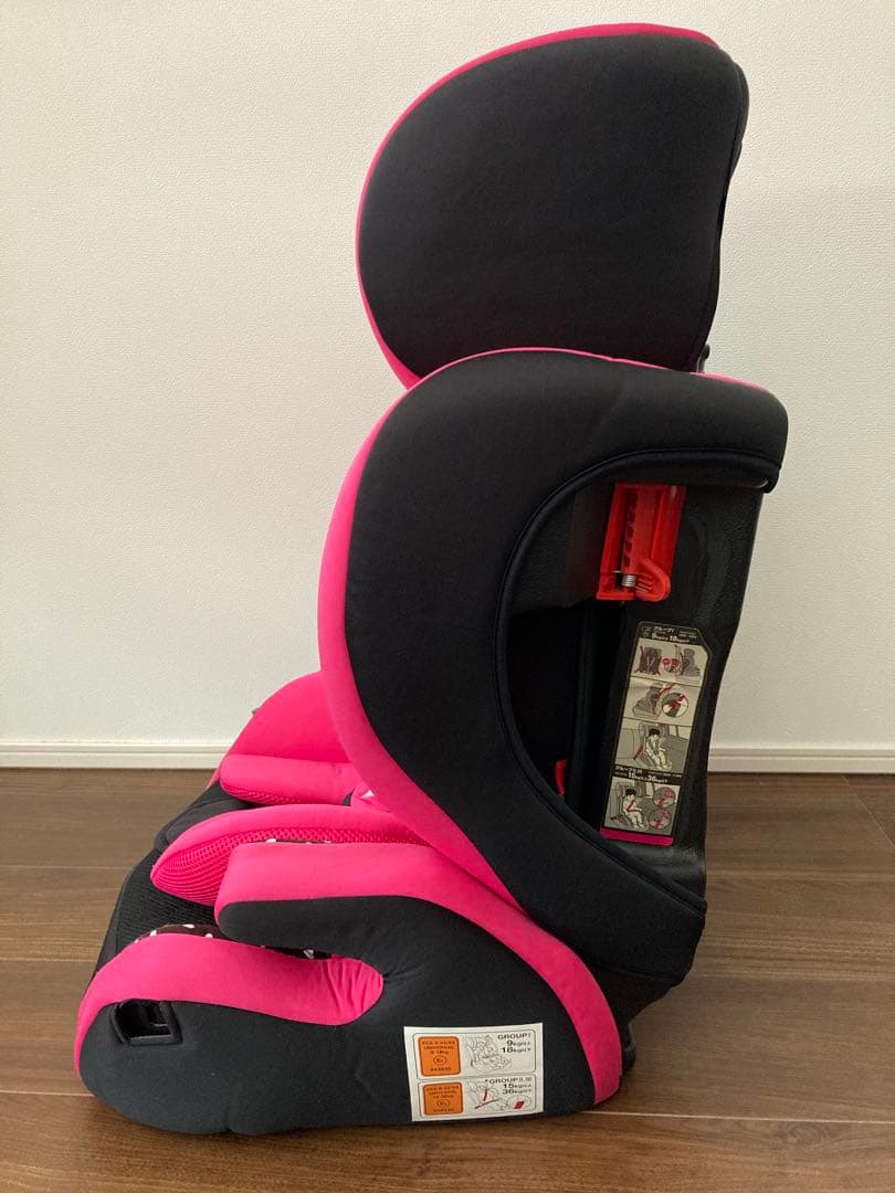 【西松屋限定】ミニーマウス チャイルドシート ピンク 限定モデル 廃盤