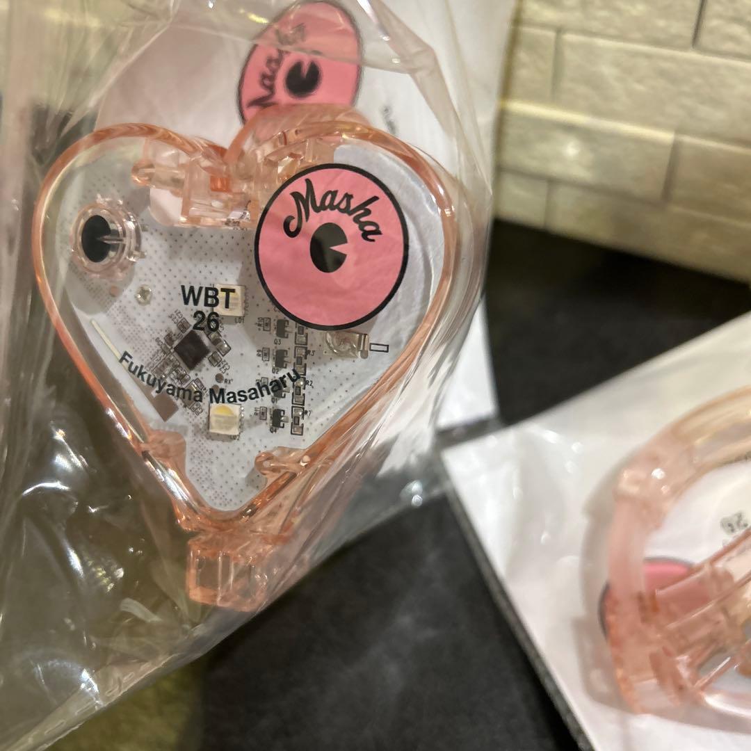 福山雅治　グッズ　シンクロライトバングル2026クリアピンク