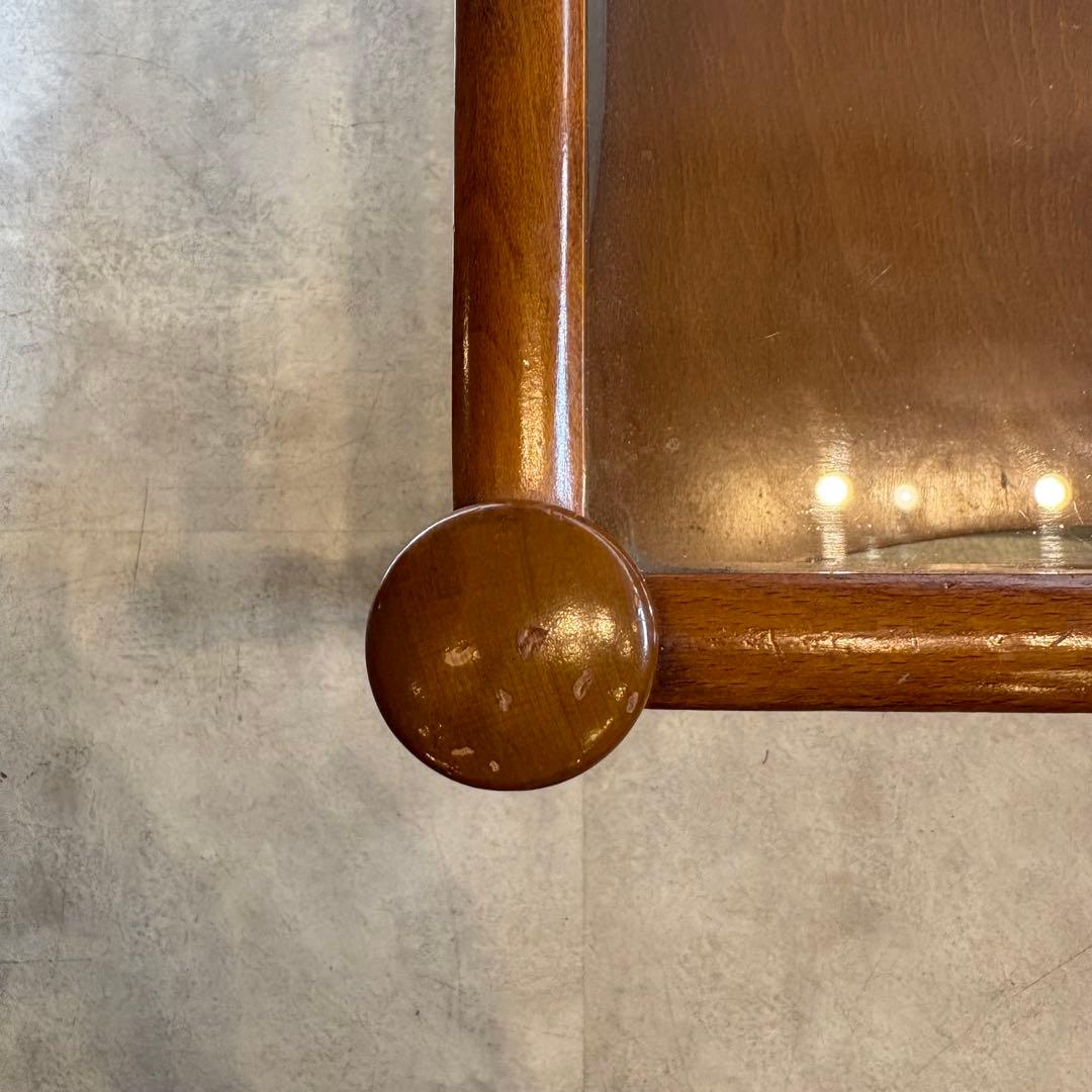 ローテーブル　天板ガラス　ニチハン　木製