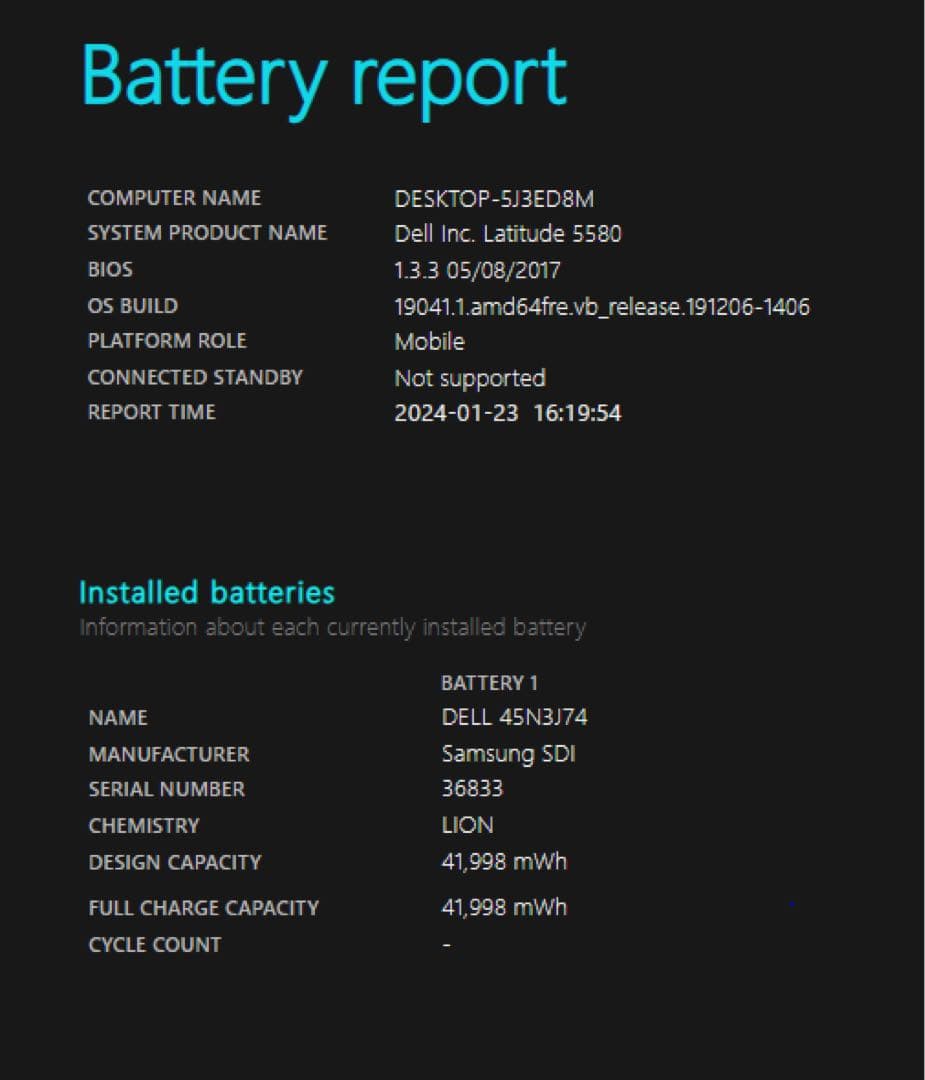 Dell Latitude 5580 (Intel Core i3-第7世代)