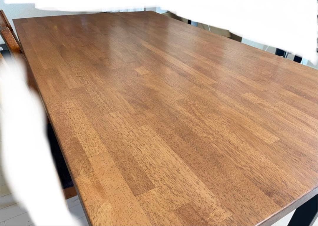 THE TABLE ラバーウッドチークブラウンkanademono