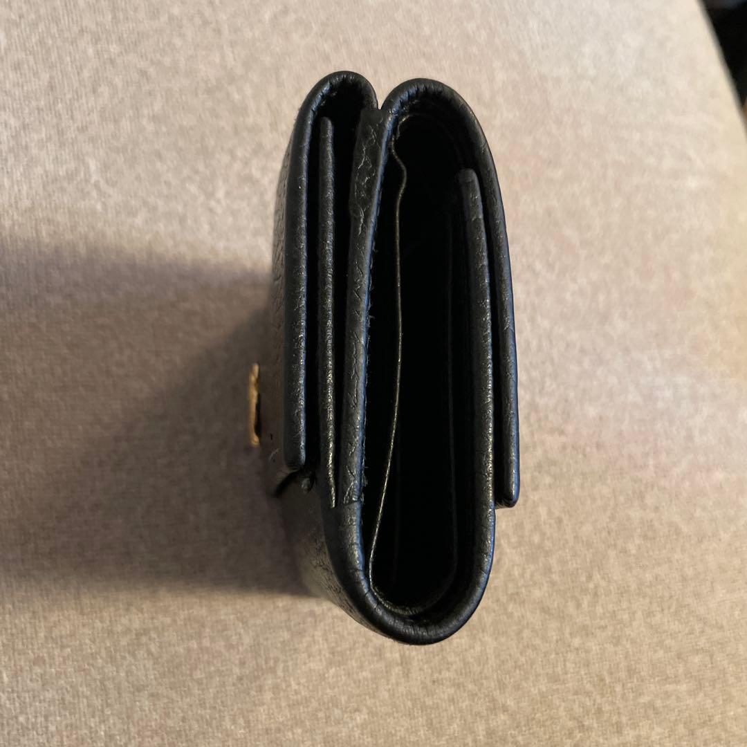 【正規品】GUCCI グッチ 財布 ブラックレザー ユニセックス