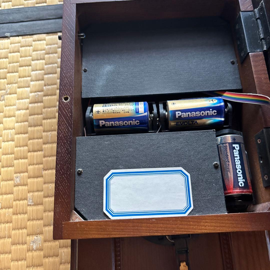 ☆希少　リズム時計　スモールワールド 　掛け時計　SUMO