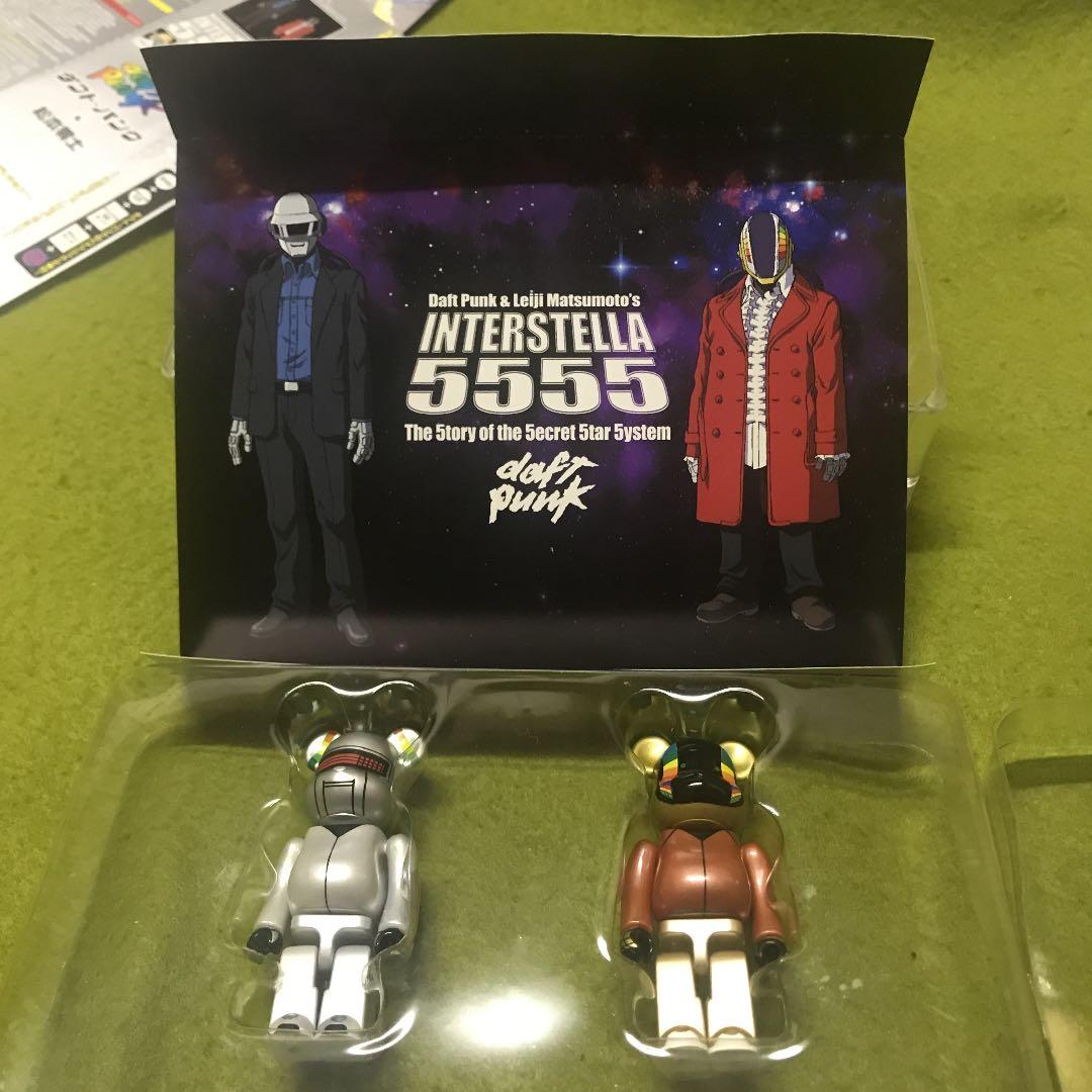 ダフトパンク × 松本零士インターステラ5555DVD BE@RBRICK 2体