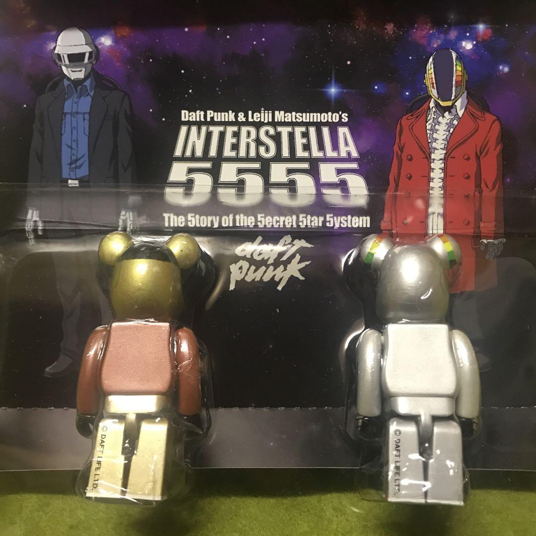 ダフトパンク × 松本零士インターステラ5555DVD BE@RBRICK 2体
