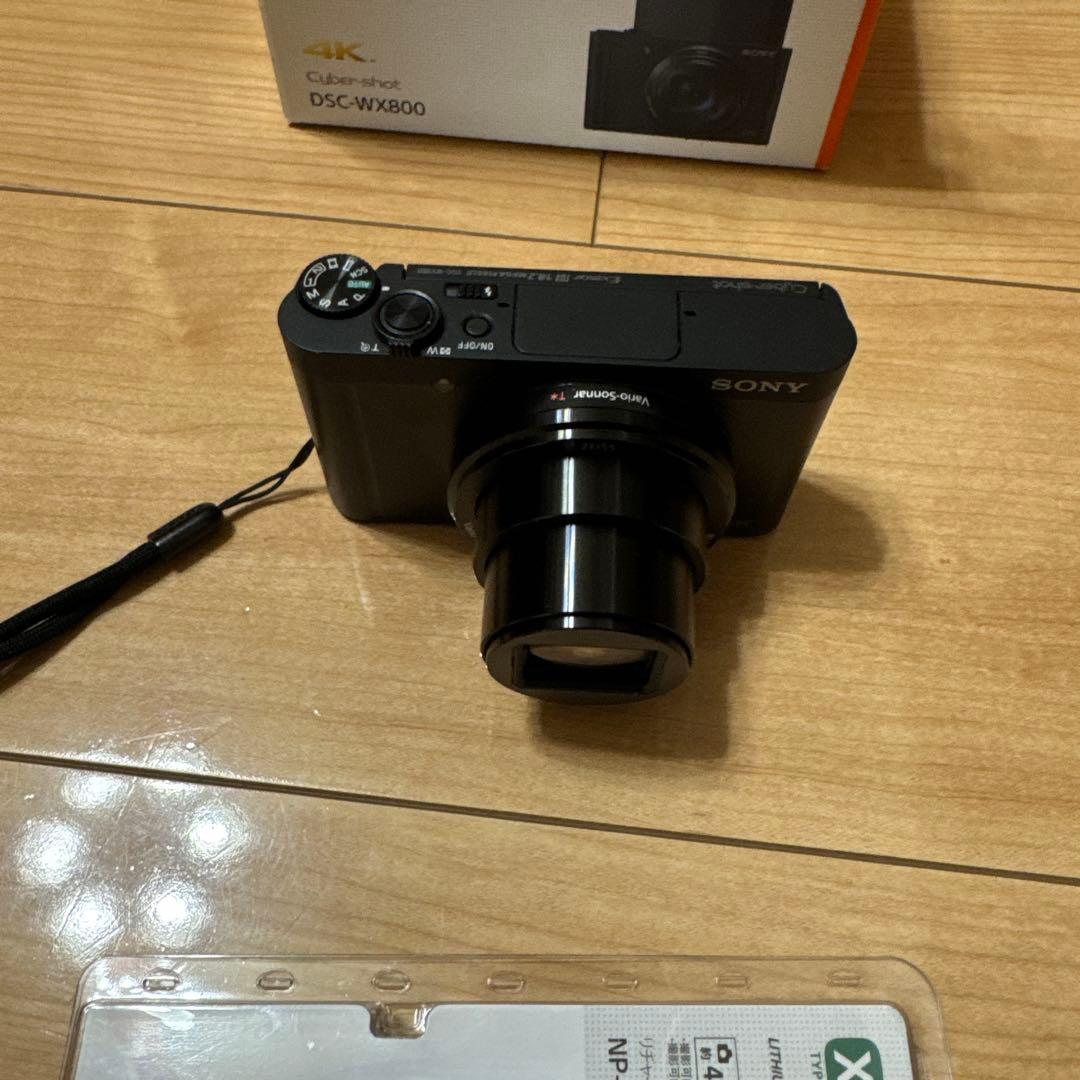 SONY DSC-WX800 4K コンパクトデジタルカメラ 動作確認済