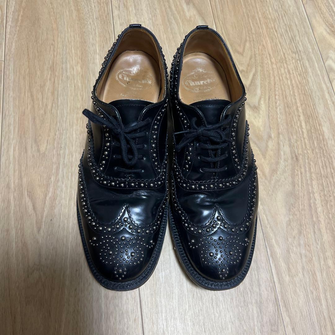 church's チャーチ　BURWOOD2S スタッズレザーシューズ 7.5