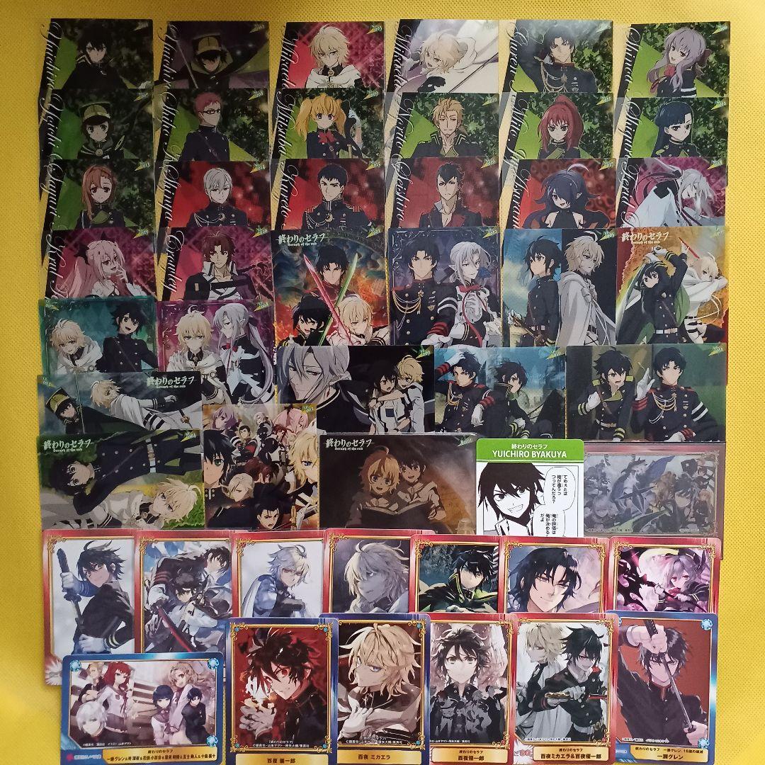 終わりのセラフ　クリアカード　ポストカード