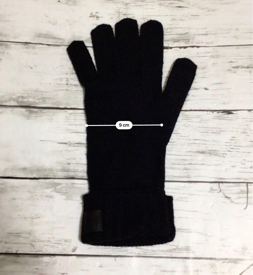 【正規品】ルイヴィトン 手袋 メンズ ダミエ ブラック 黒 グローブ LV