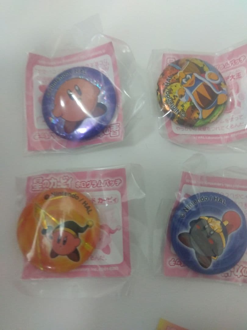 当時物　星のカービィ ホログラムバッヂ　全10種　コンプセット　未開封　アニメ版