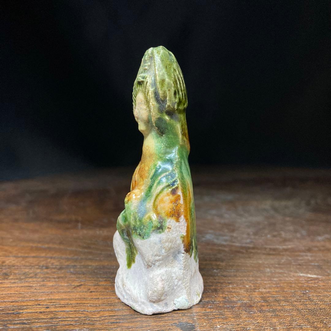 赤札閉店セール❗️【ギャラリー三益】古美術　唐三菜女官座像