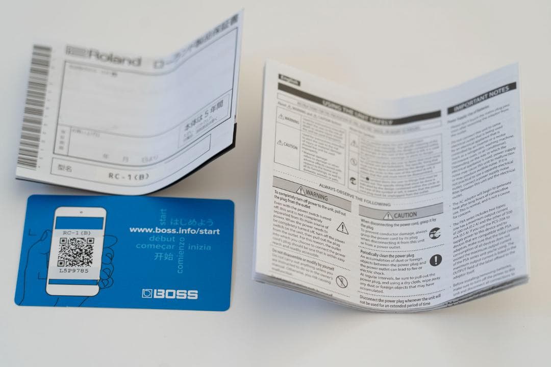 【美品】BOSS Loop Station ルーパー RC-1