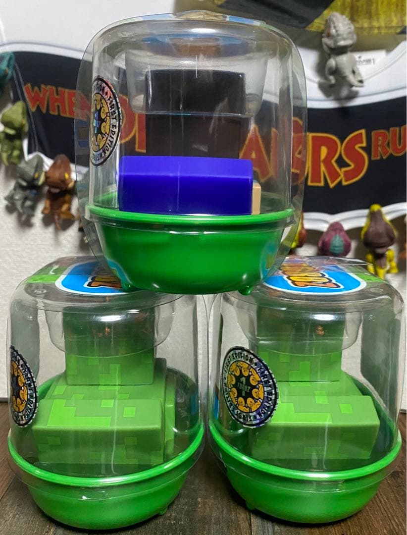 マインクラフト コスプレダック TUBBZ スティーブ クリーパー 3体セット