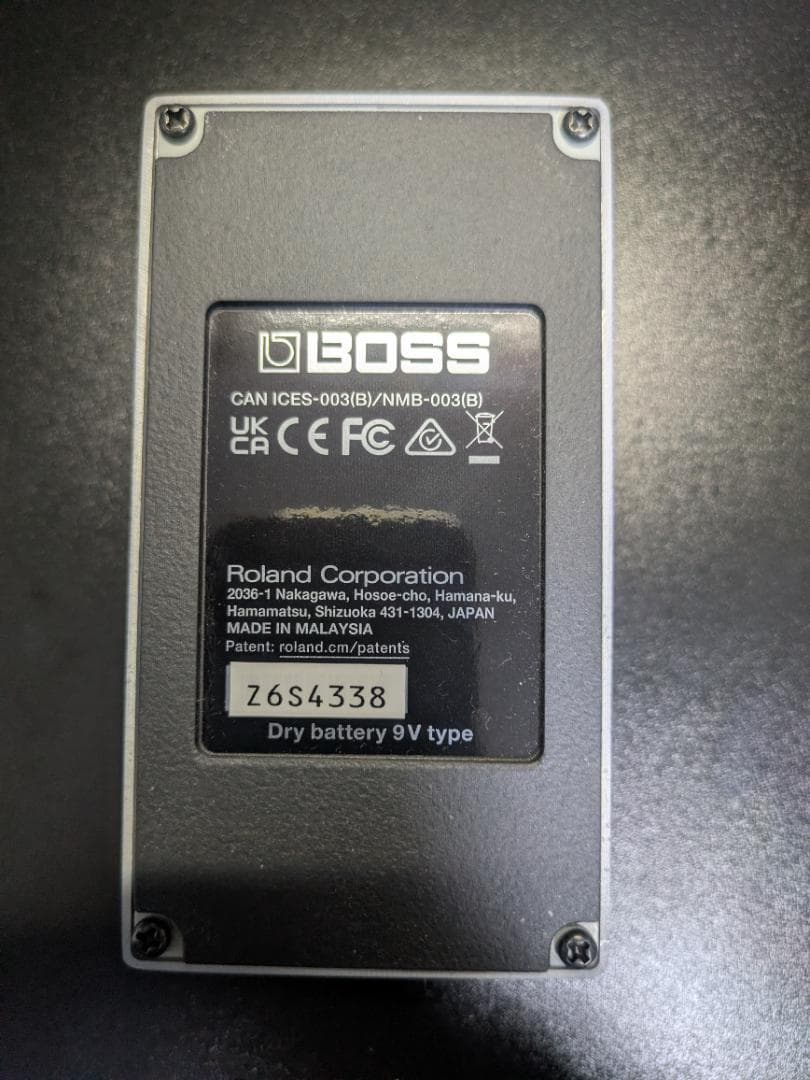 BOSS Poly Shifter XS-1 コンパクトエフェクター