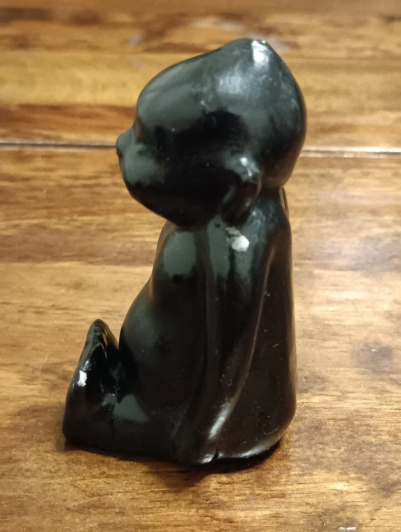 レア ヴィンテージ 1920年代 英国製 ビリケンさん 黒 ブラック ヨーロッパ