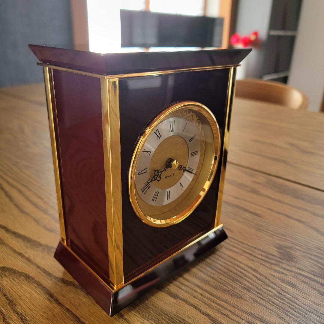 定価:110,000円 WAKO 置時計 NB1013R 動作品