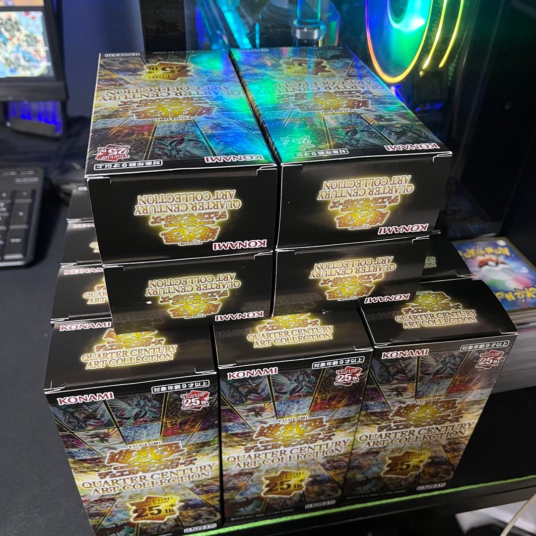 遊戯王OCG デュエルモンスターズ QUARTER CENTURY ART COLLECTION 16BOX