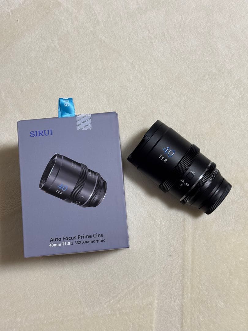 SIRUI 40mm T1.8 AF アナモルフィックレンズ