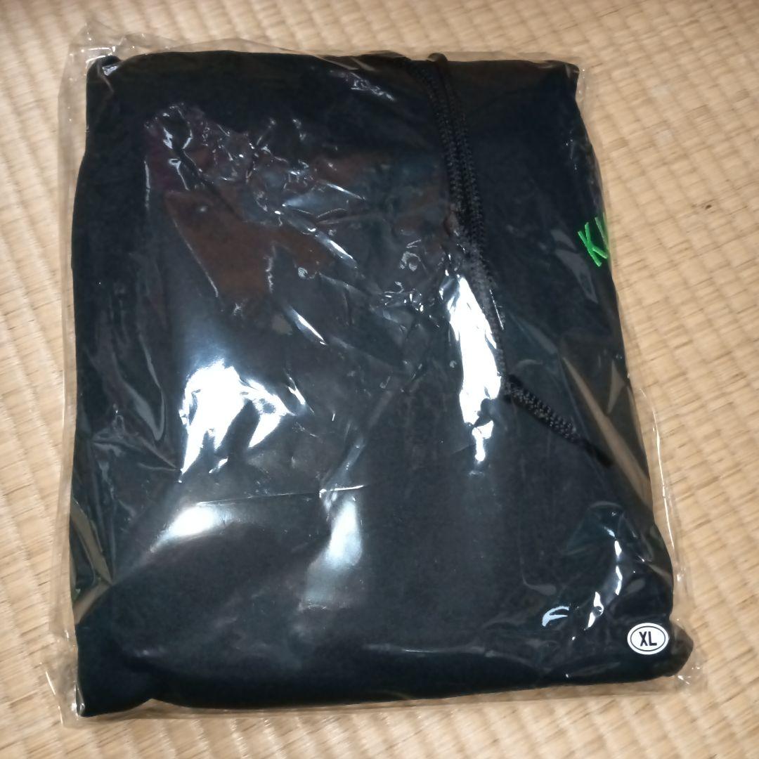 KUZIRA パーカー/黒 XL PIZZA OF DEATH