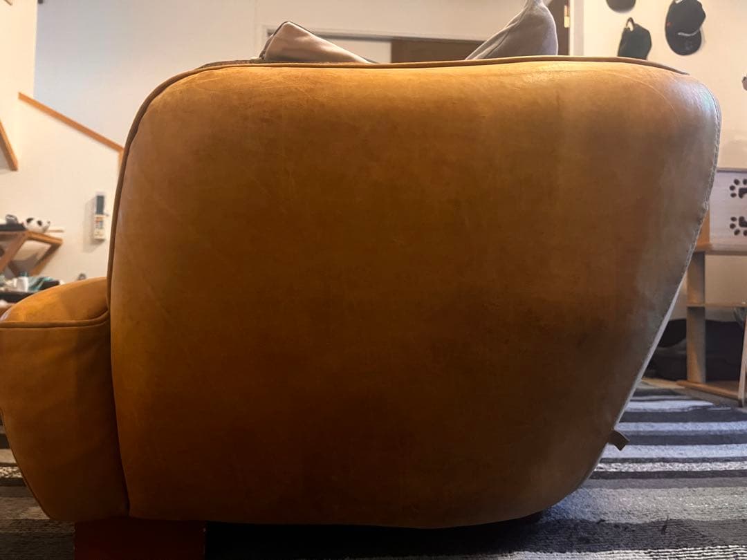 CRASH GATE オピアム 3人掛け ソファ 本革 レザー 関家具