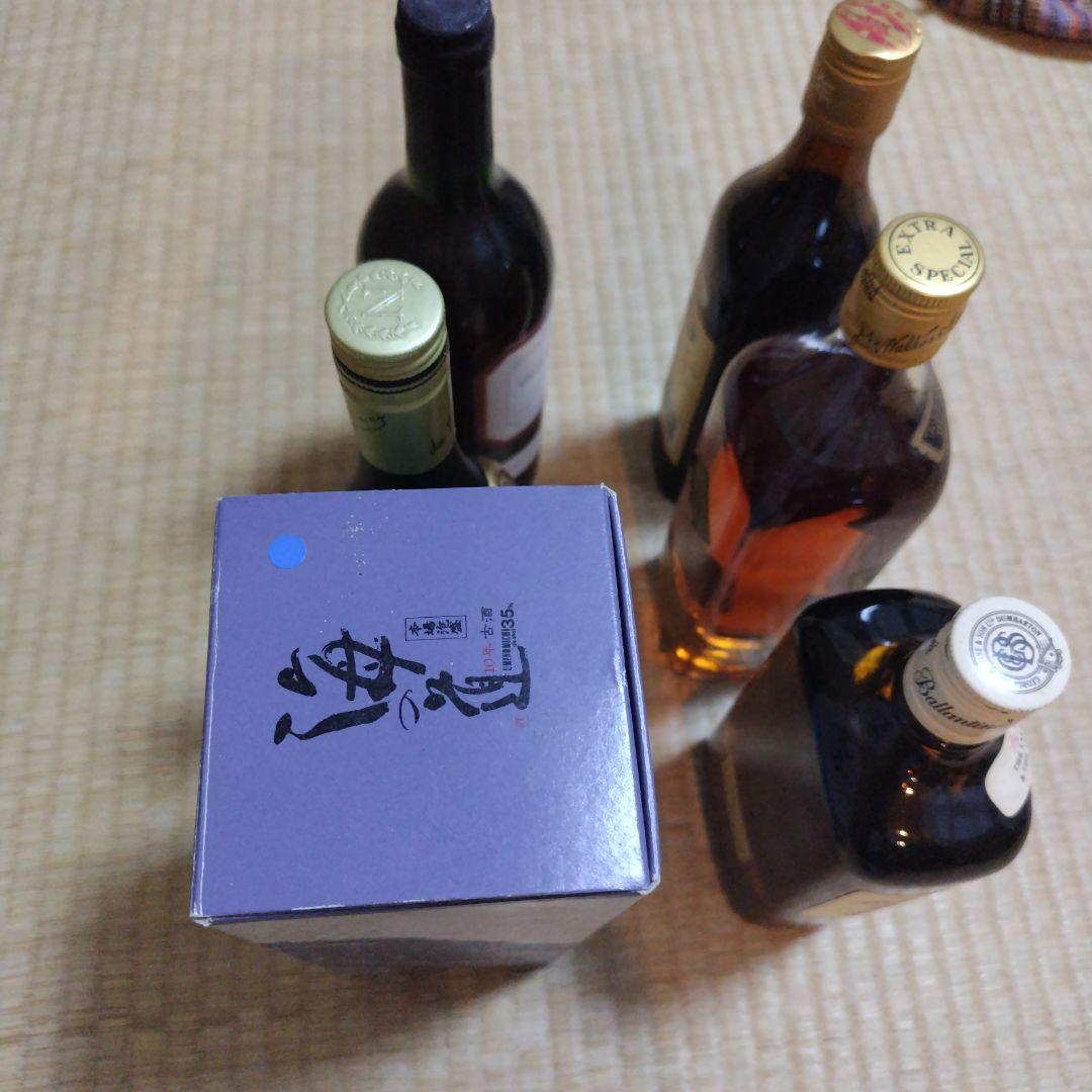 ウイスキーなど6本セット未開封