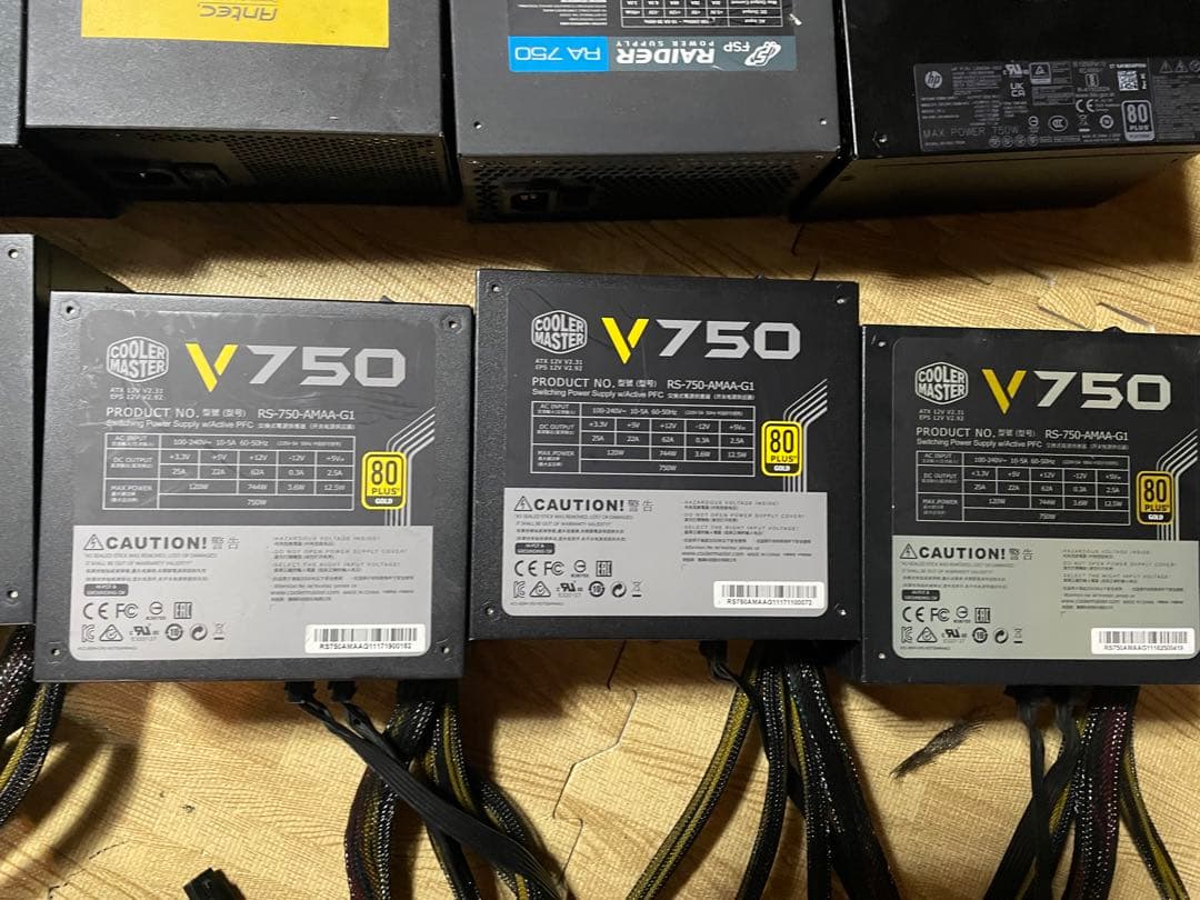 (N-12)．電源ユニット750W x10個セット