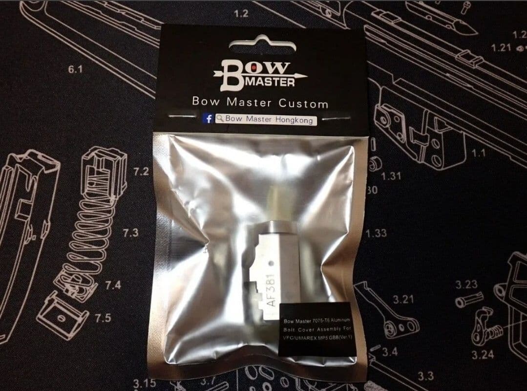 Bow Master アルミニウムボルトカバー VFC　UMAREX MP5