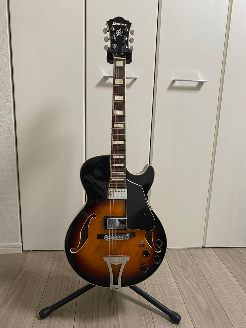 Ibanez フルアコギター サンバースト
