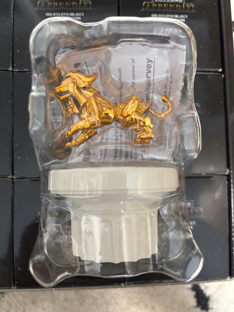 聖闘士聖衣神話 APPENDIX 黄金聖衣オブジェ Hong Kong限定版