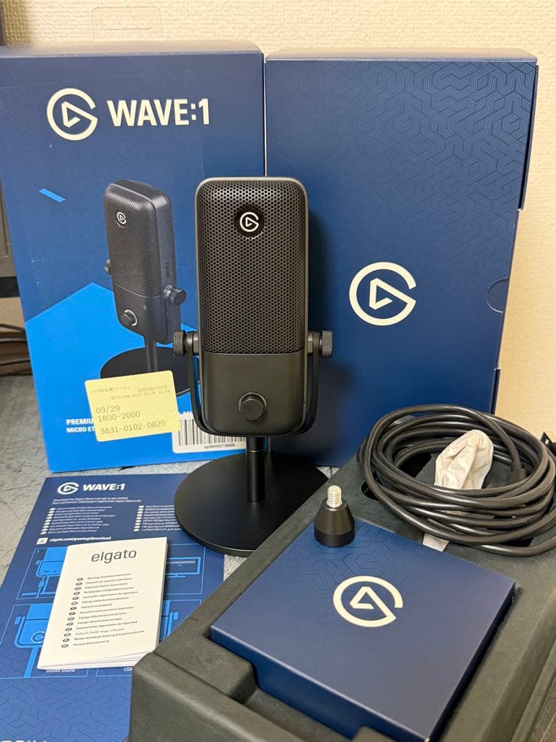 Elgato Wave:1 コンデンサーマイク