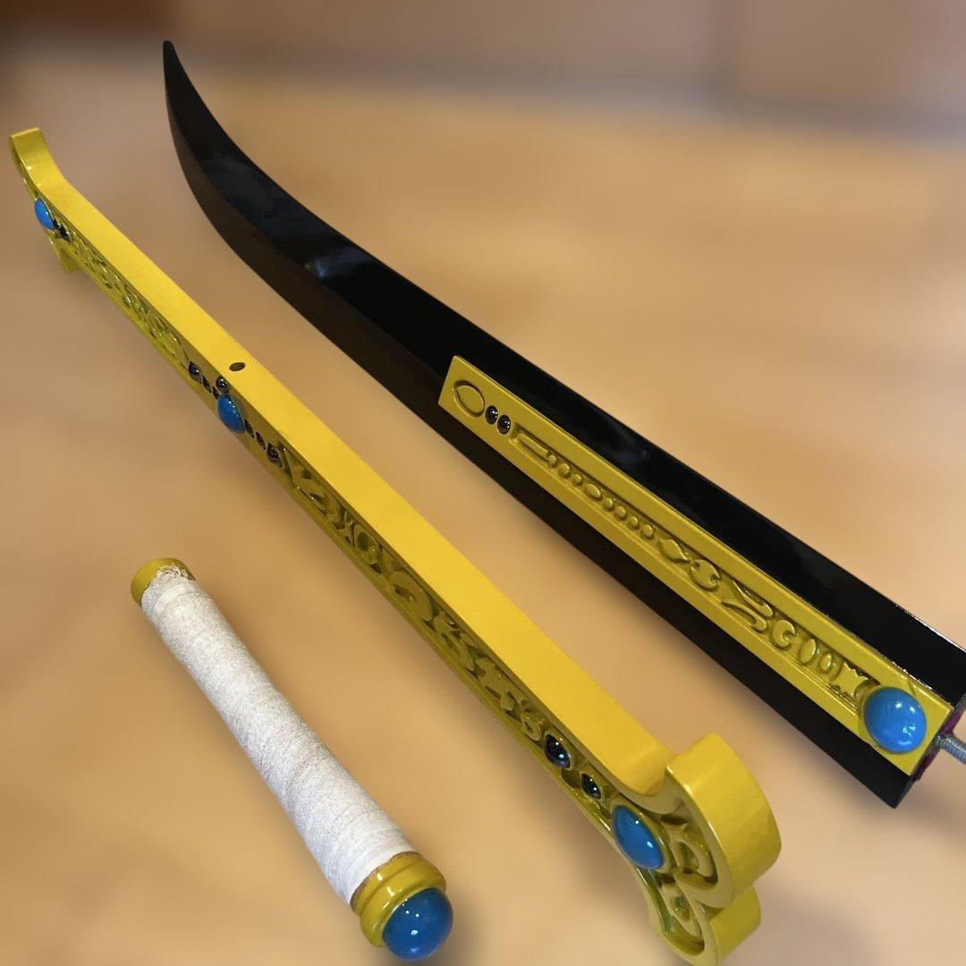 【◇◆ワンピース 鷹の目のミホーク 黒刀夜 コスプレ模倣刀◆◇】