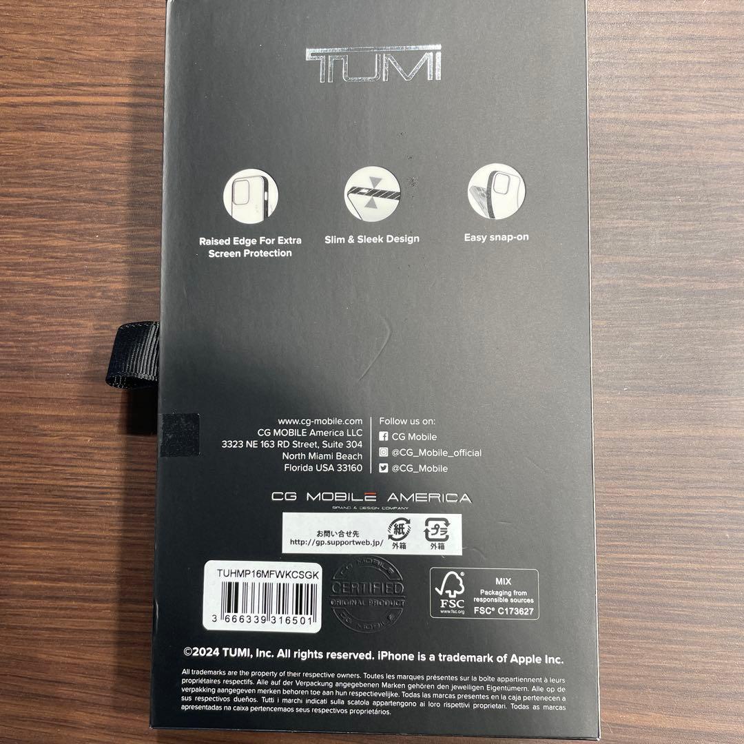 TUMI iPhone16 Plus ウルトラスリムハードケース　残り4つ