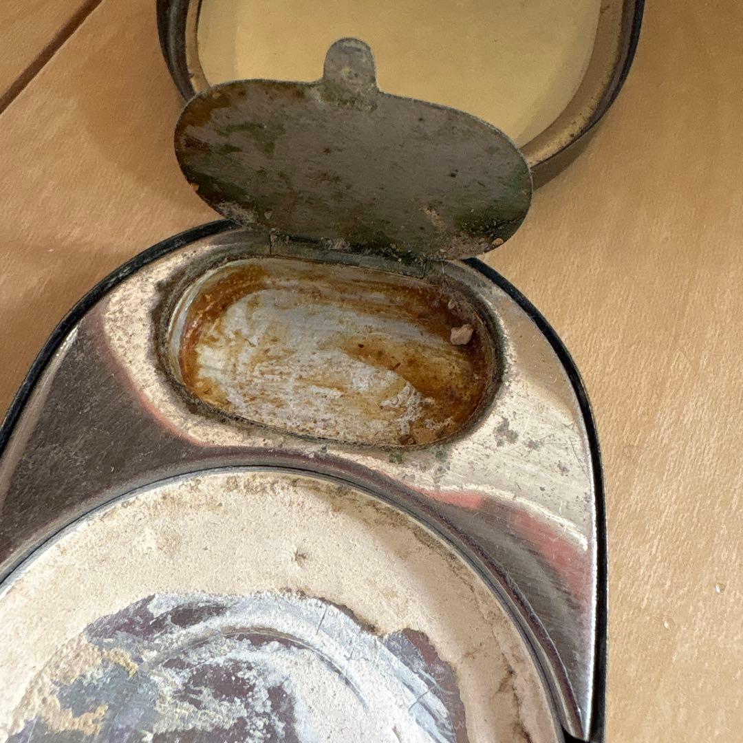 骨董　おしろい　化粧コンパクト　アンティーク　希少　古道具