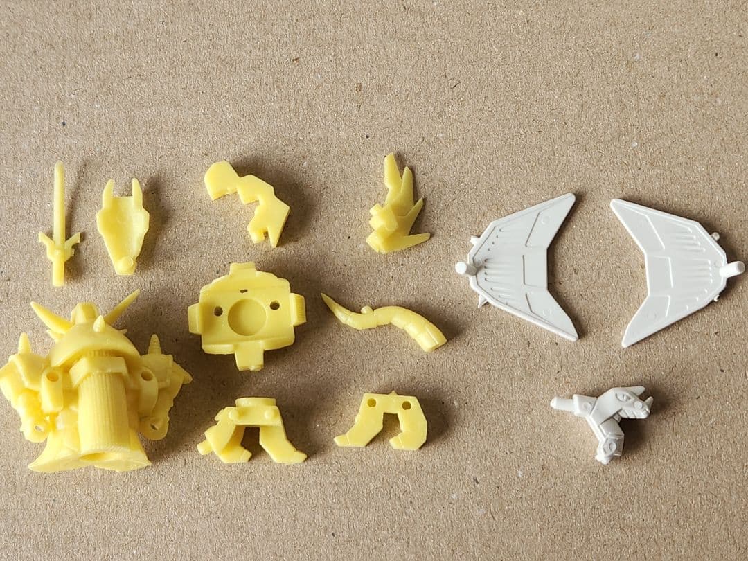 【プラパーツ1点欠品あり】 ガン消し ガンドランダーⅣ 星勇士テトラサラマンダー