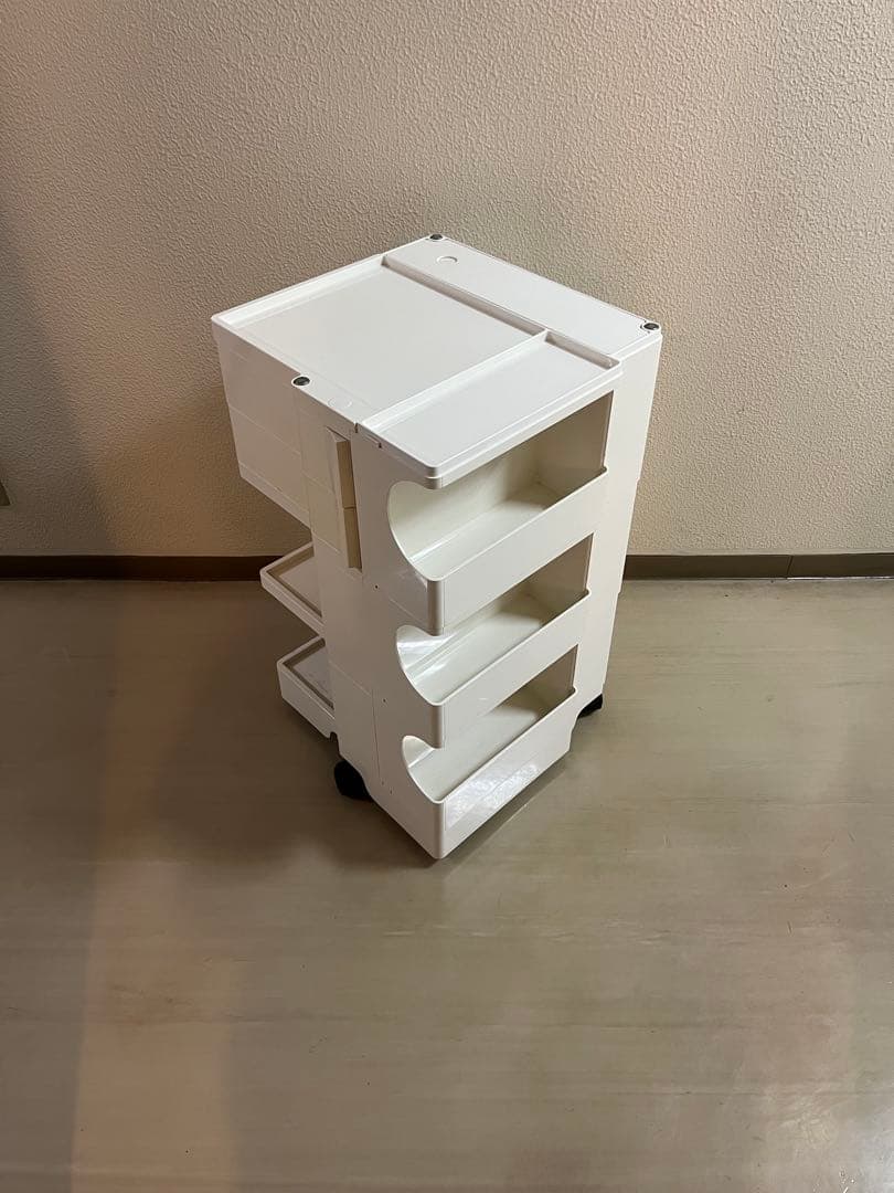 B-LINE BOBY WAGON ホワイト　3段2トレイ