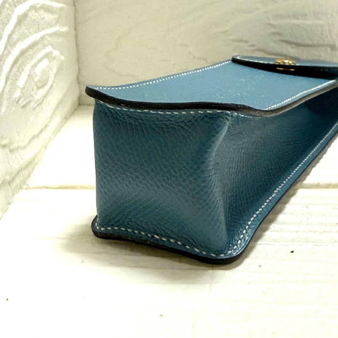 ★新品未使用★HERMES★エルメス★ペンケース★ブルージーン★ヴィンテージ