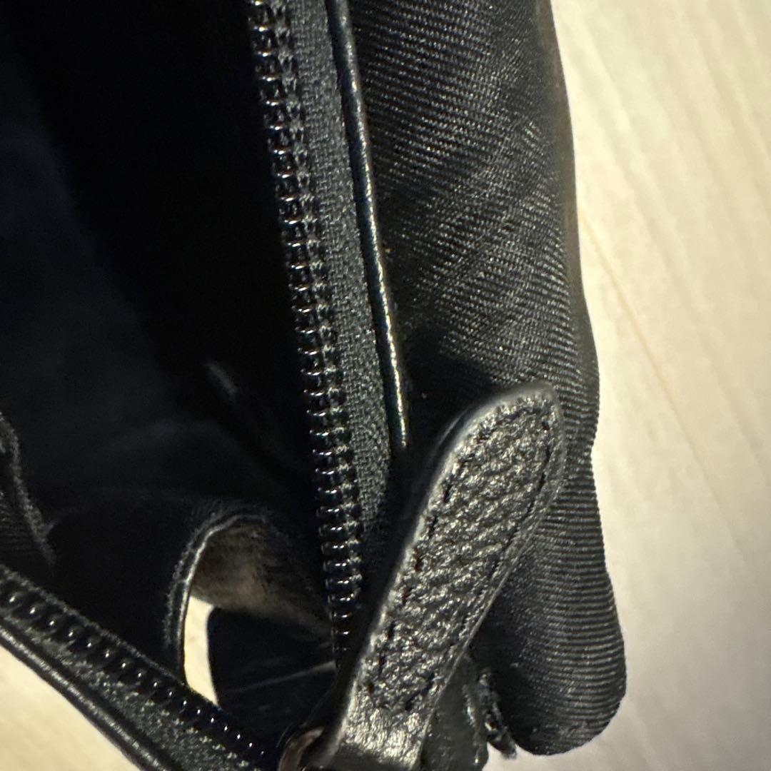 ear PAPILLONNER ダルメ柄　ショルダーバッグ　黒　数回使用