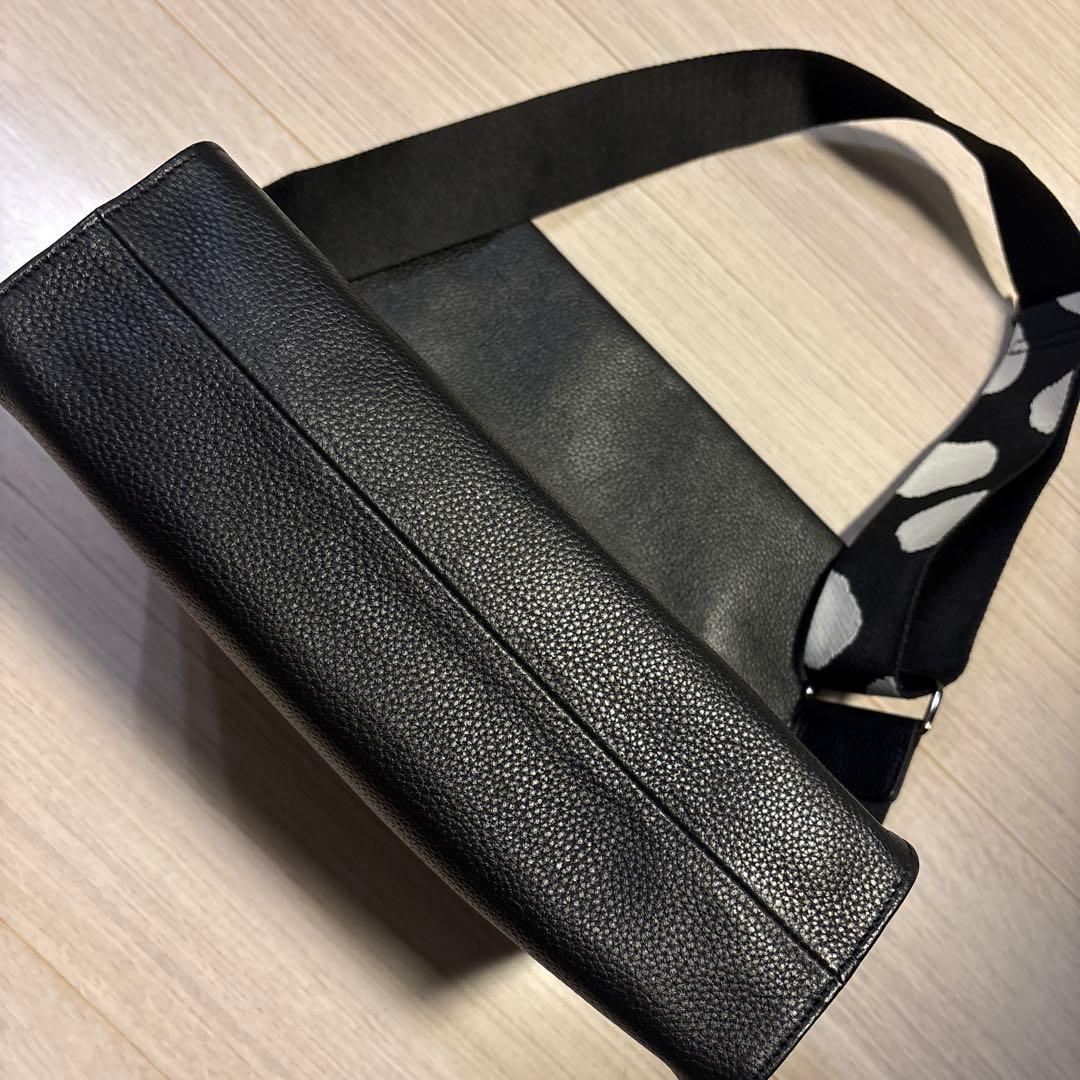 ear PAPILLONNER ダルメ柄　ショルダーバッグ　黒　数回使用