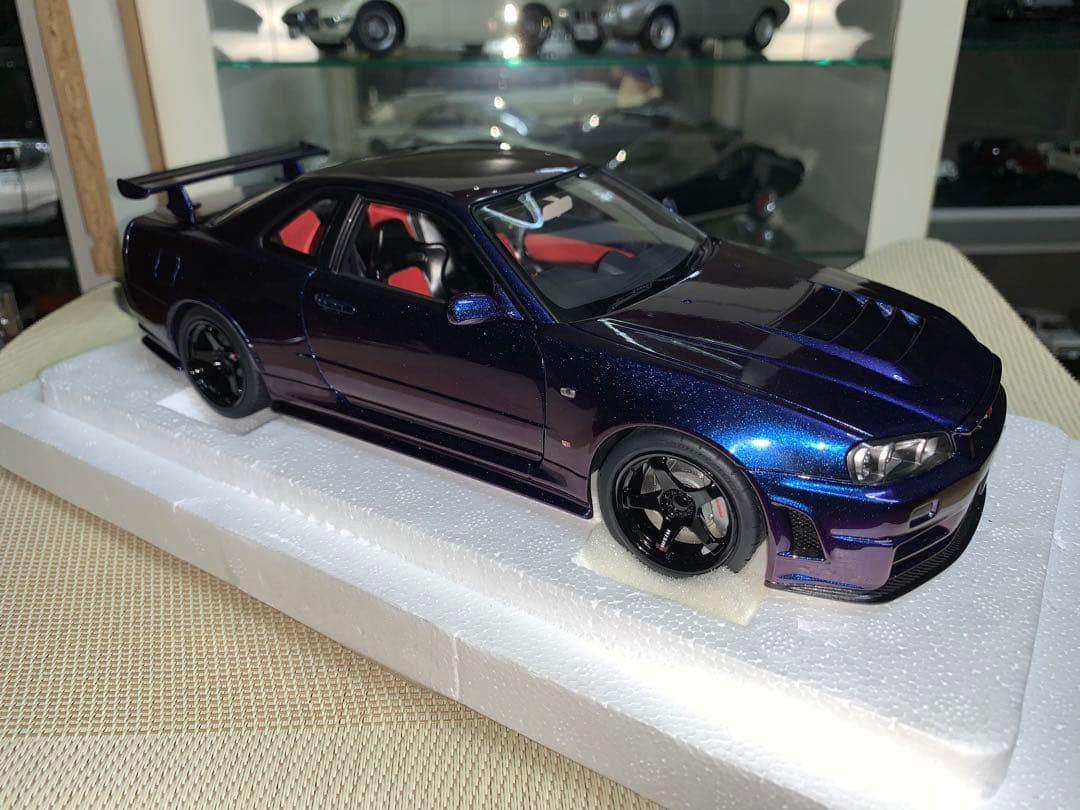 オートアート 1/18 ニスモGT-R Zチューン(ミッドナイトパープル)