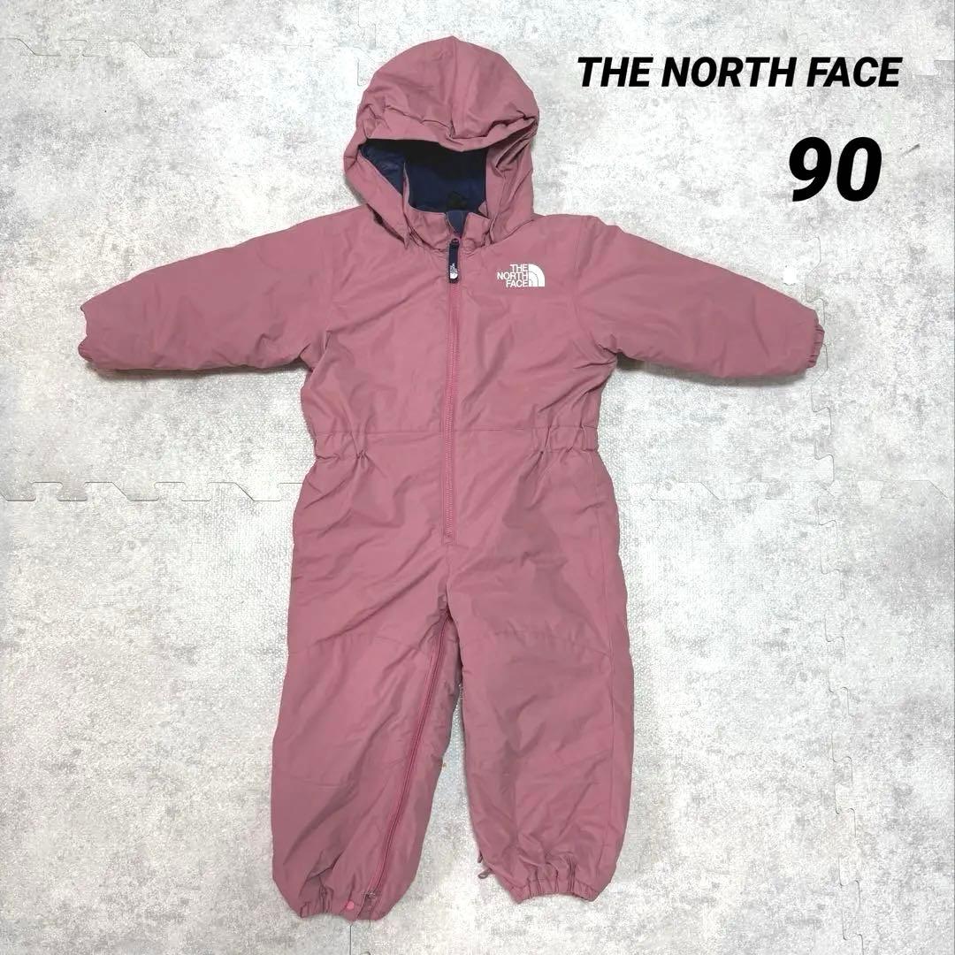 値下げ中‼️ ノースフェイス　スキーウェア　カバーオール　90