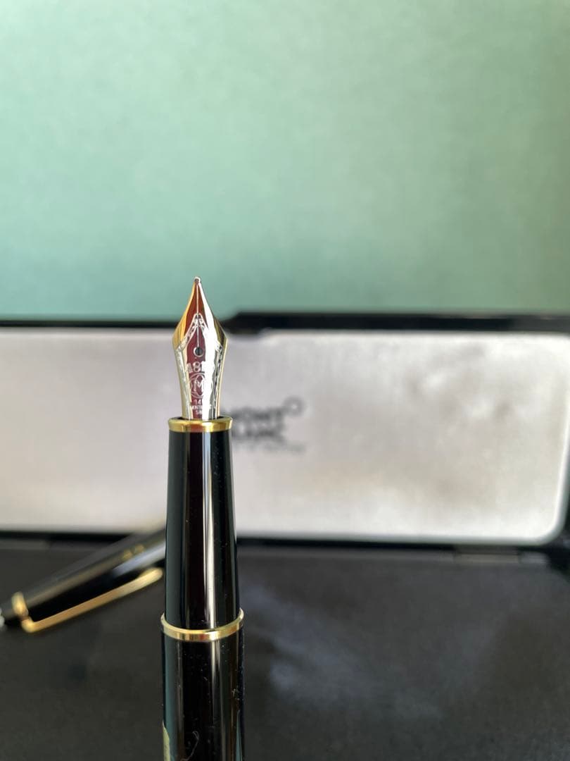 モンブラン　14Kマイスターシュテュック プラチナ クラシック 万年筆