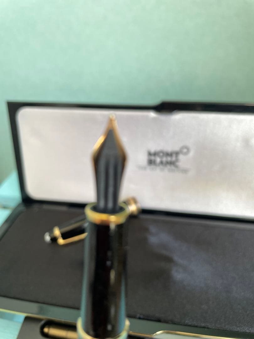 モンブラン　14Kマイスターシュテュック プラチナ クラシック 万年筆